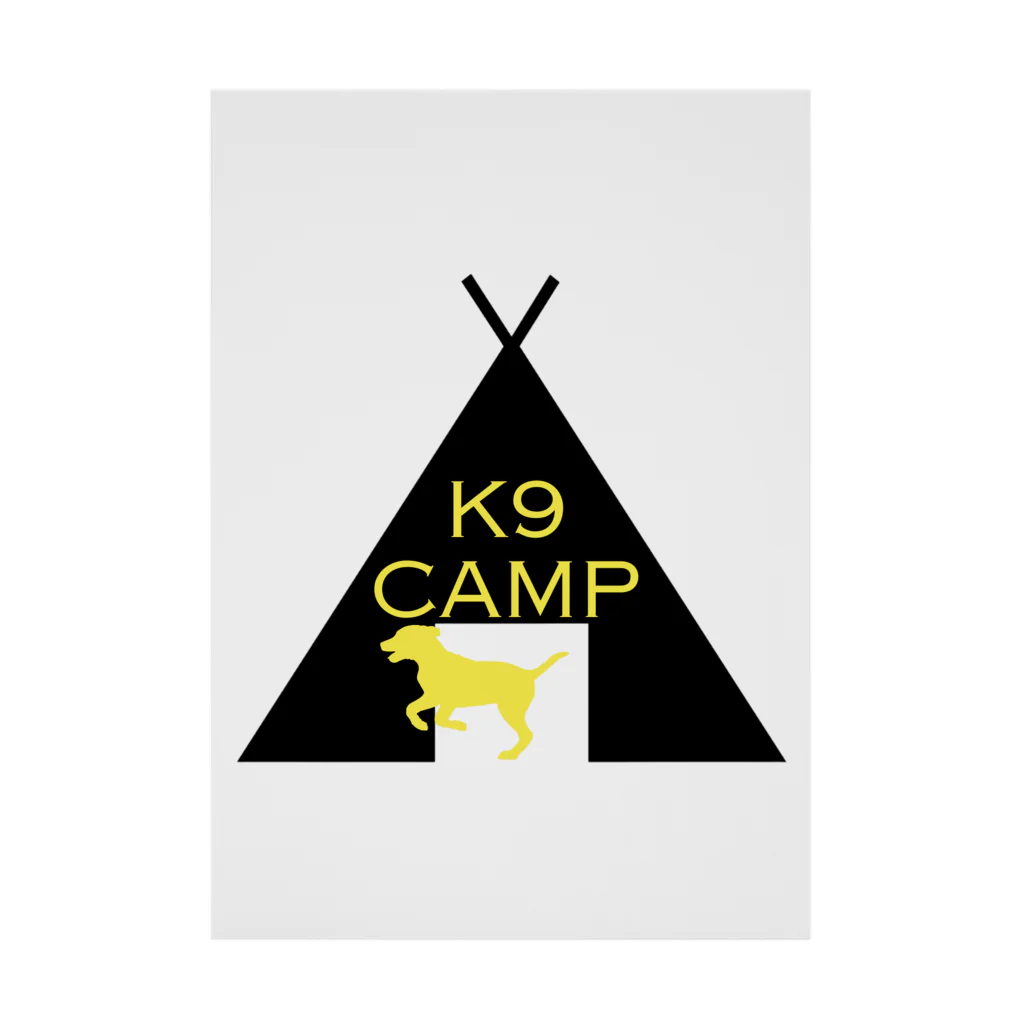 K9 LOVERSのK9 CAMP Stickable Poster