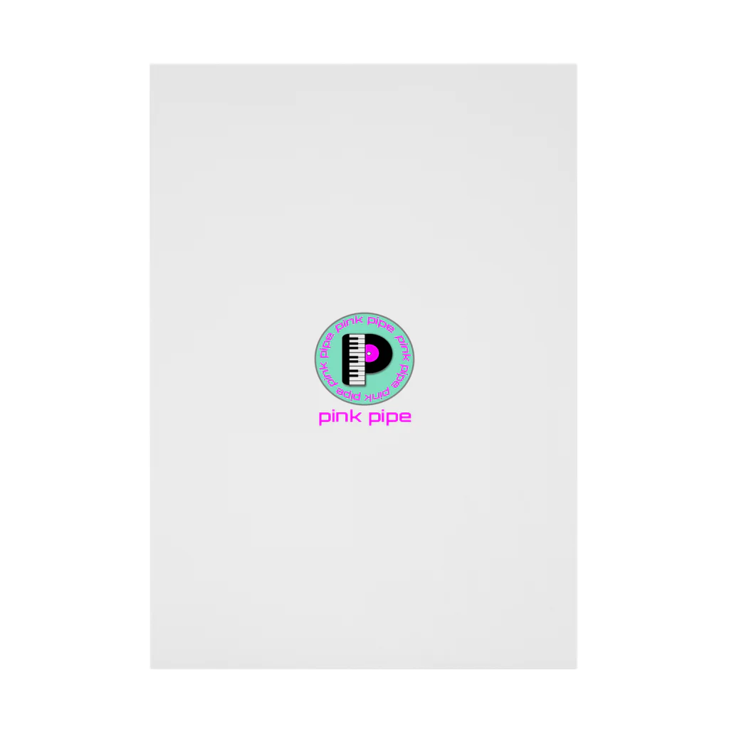 PinkPipeのPinkPipeオリジナルグッズ ピアノレコード Stickable Poster