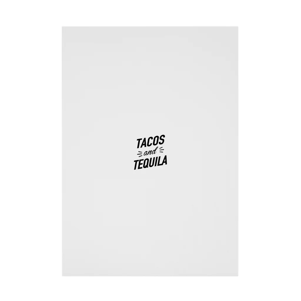 グラフィンのTACOS and TEQUILA Stickable Poster