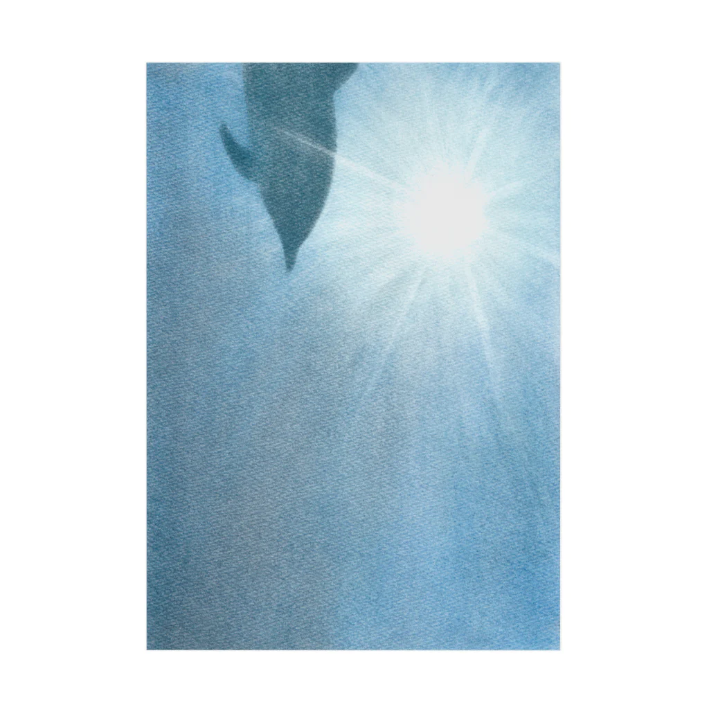 caprice-yk-sunのイルカの海 吸着ポスター