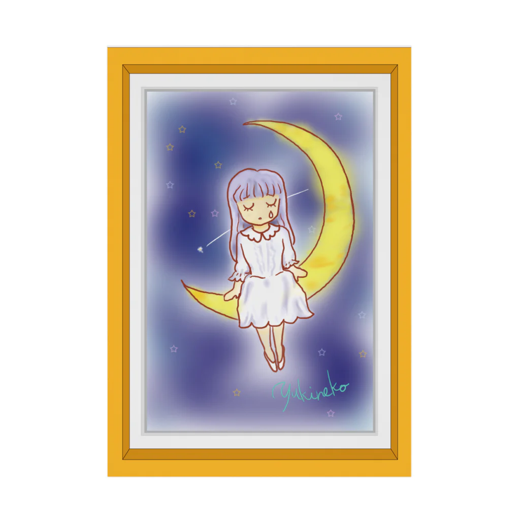 雪猫@LINEスタンプ発売中のsoramimi Stickable Poster