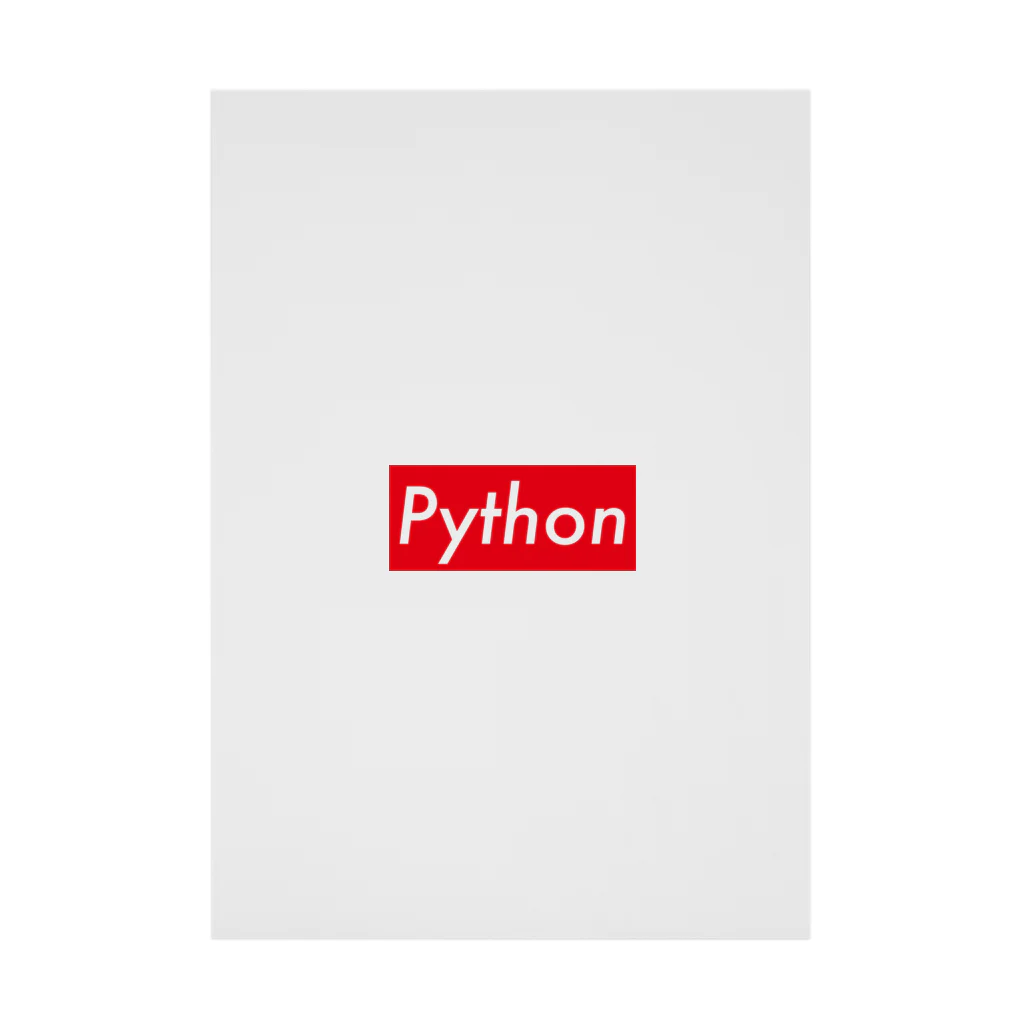 takumath.net officialのpython!! 吸着ポスター