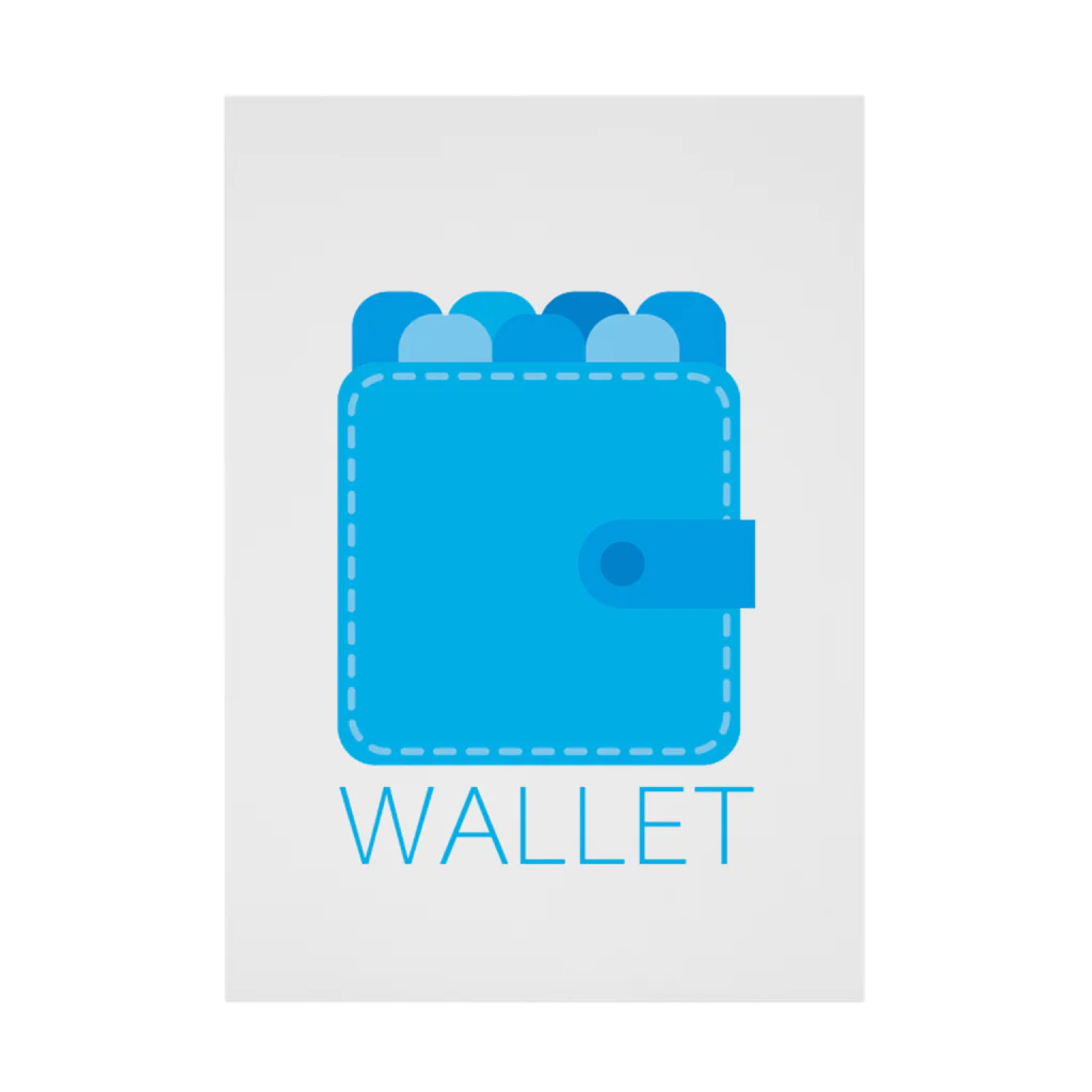 愚贅のWALLET Stickable Poster