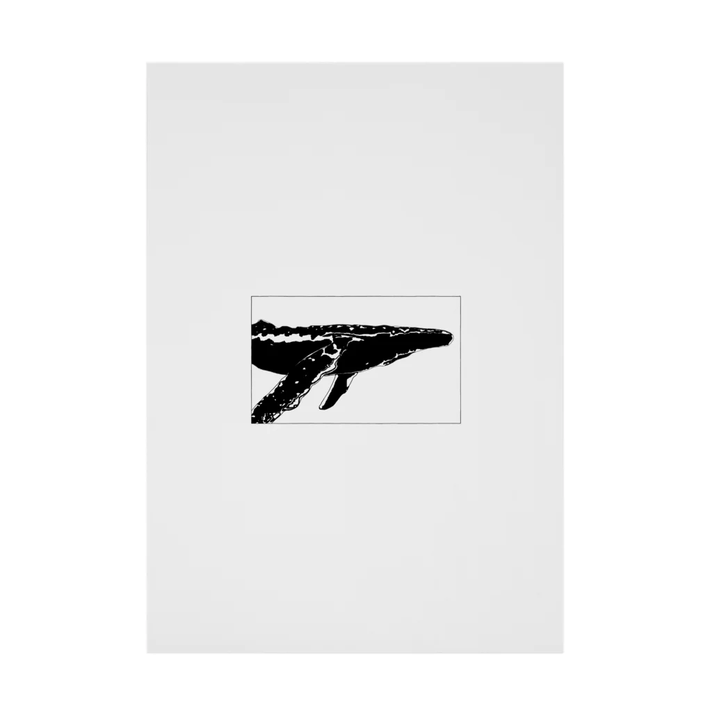 れいのTHE WHALE（クジラ） Stickable Poster