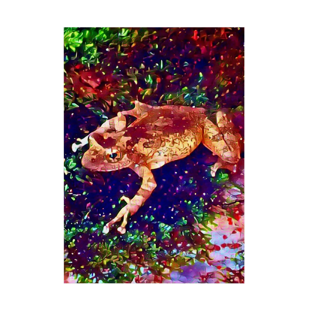 Fantastic FrogのFantastic Frog -Sparkle Version- Stickable Poster