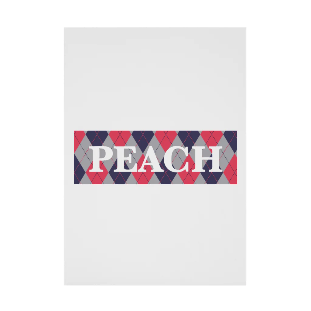 MaaaasのPEACH Stickable Poster