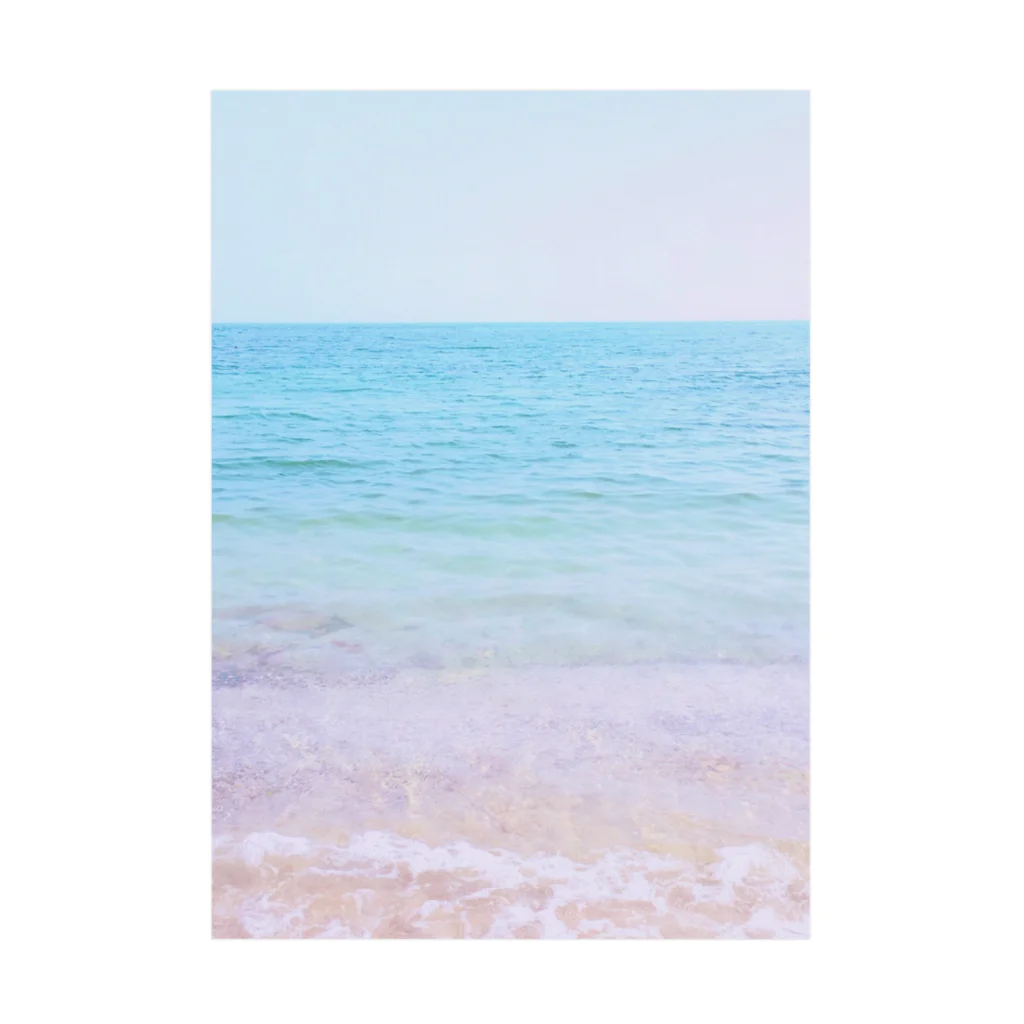 cocopalmのSky Sea Sand Stickable Poster