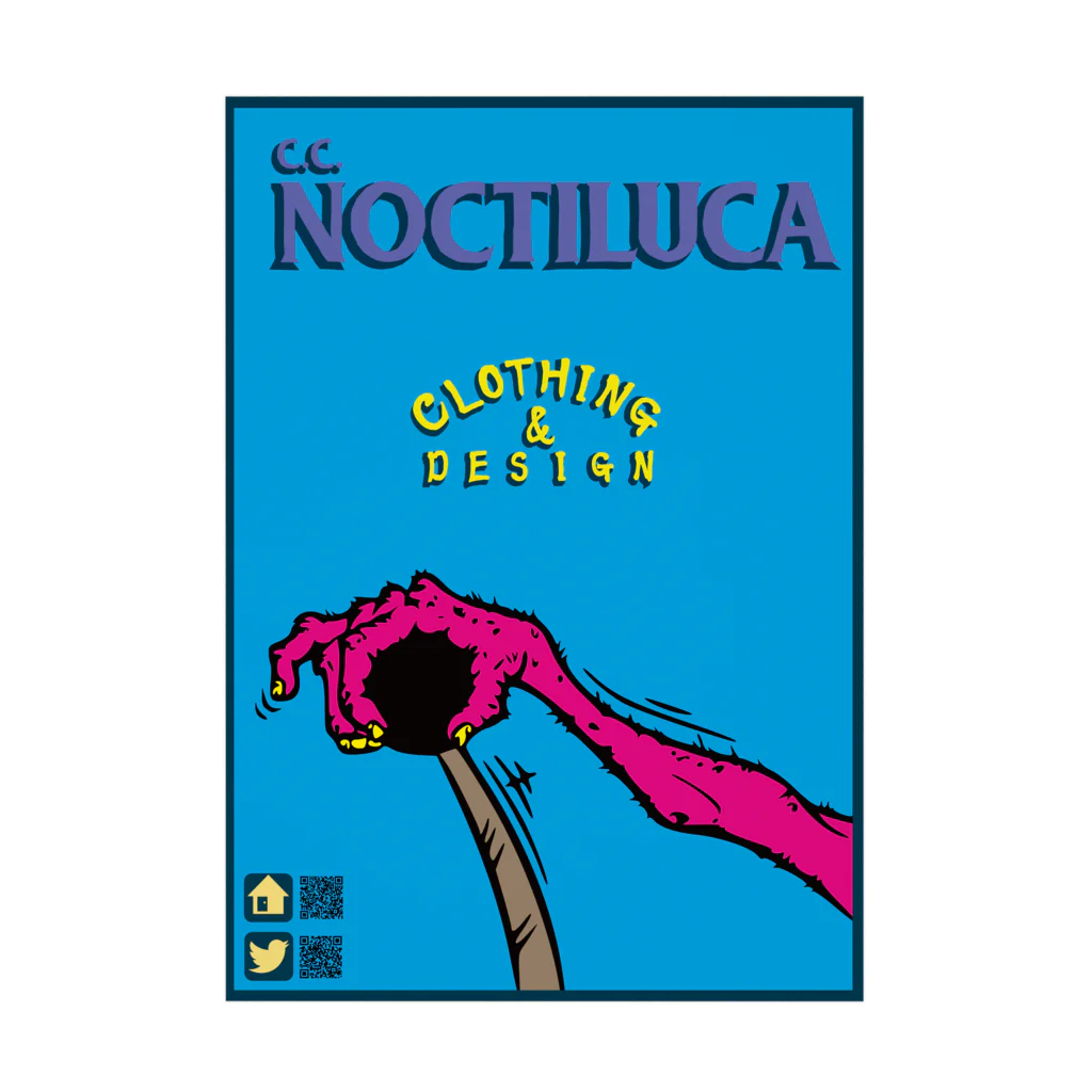 Car Club NOCTILUCAのPOSTER Monster Shifter ① Stickable Poster