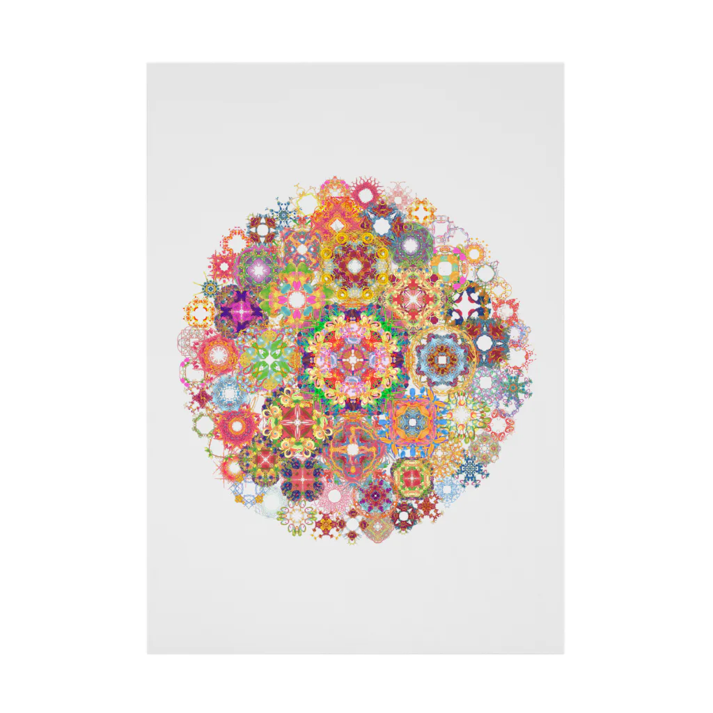 工藤シンク - Sync.KudoのSAIHATE MANDALA Stickable Poster