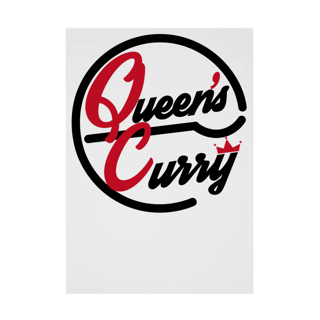 Queen'sCurry　クイーンズカレ－のQueensCurry 吸着ポスター