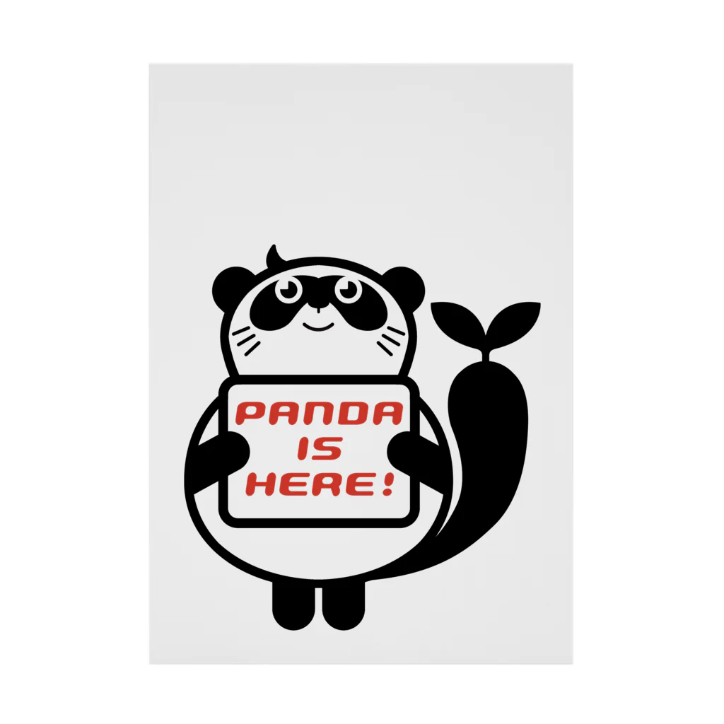 GraphicersのI am a PANDA Stickable Poster