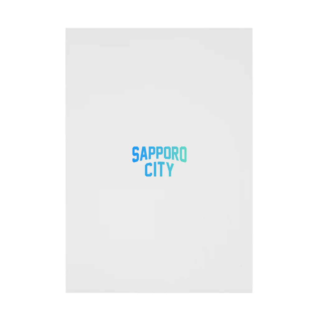 JIMOTO Wear Local Japanの札幌市 SAPPORO CITY 吸着ポスター