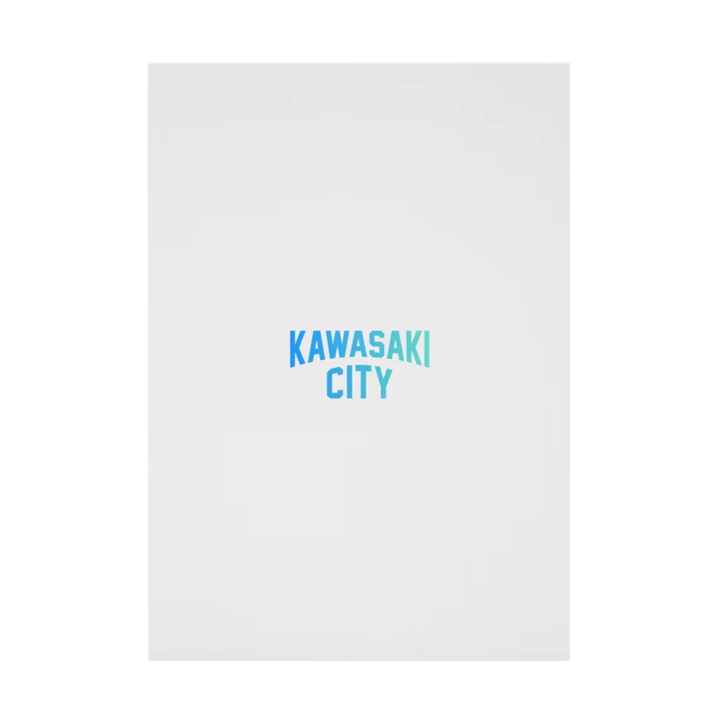 JIMOTOE Wear Local Japanの川崎市 KAWASAKI CITY Stickable Poster