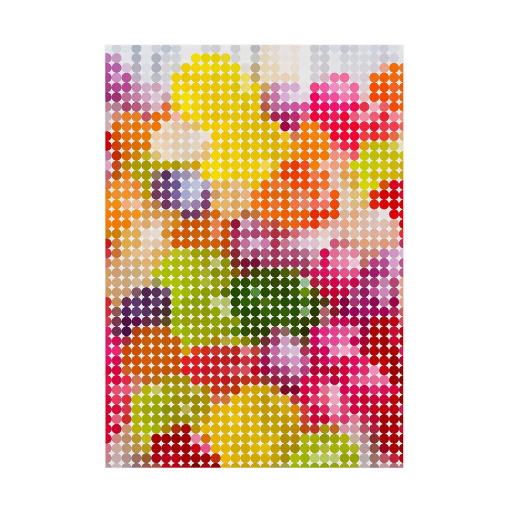 ピク飯のYummy Dot! キャンディ Stickable Poster