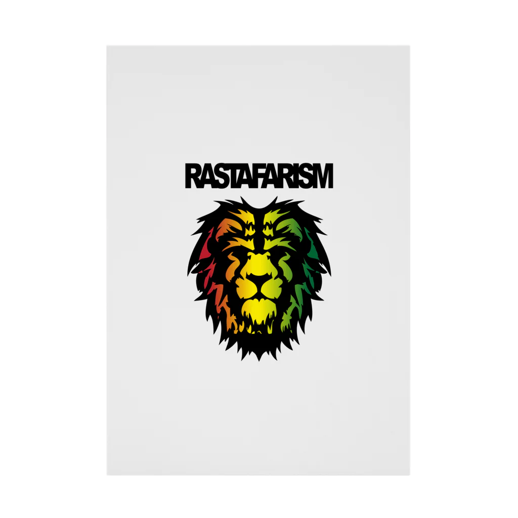 DRIPPEDのRASTAFARISM / ラスタファリズム Stickable Poster