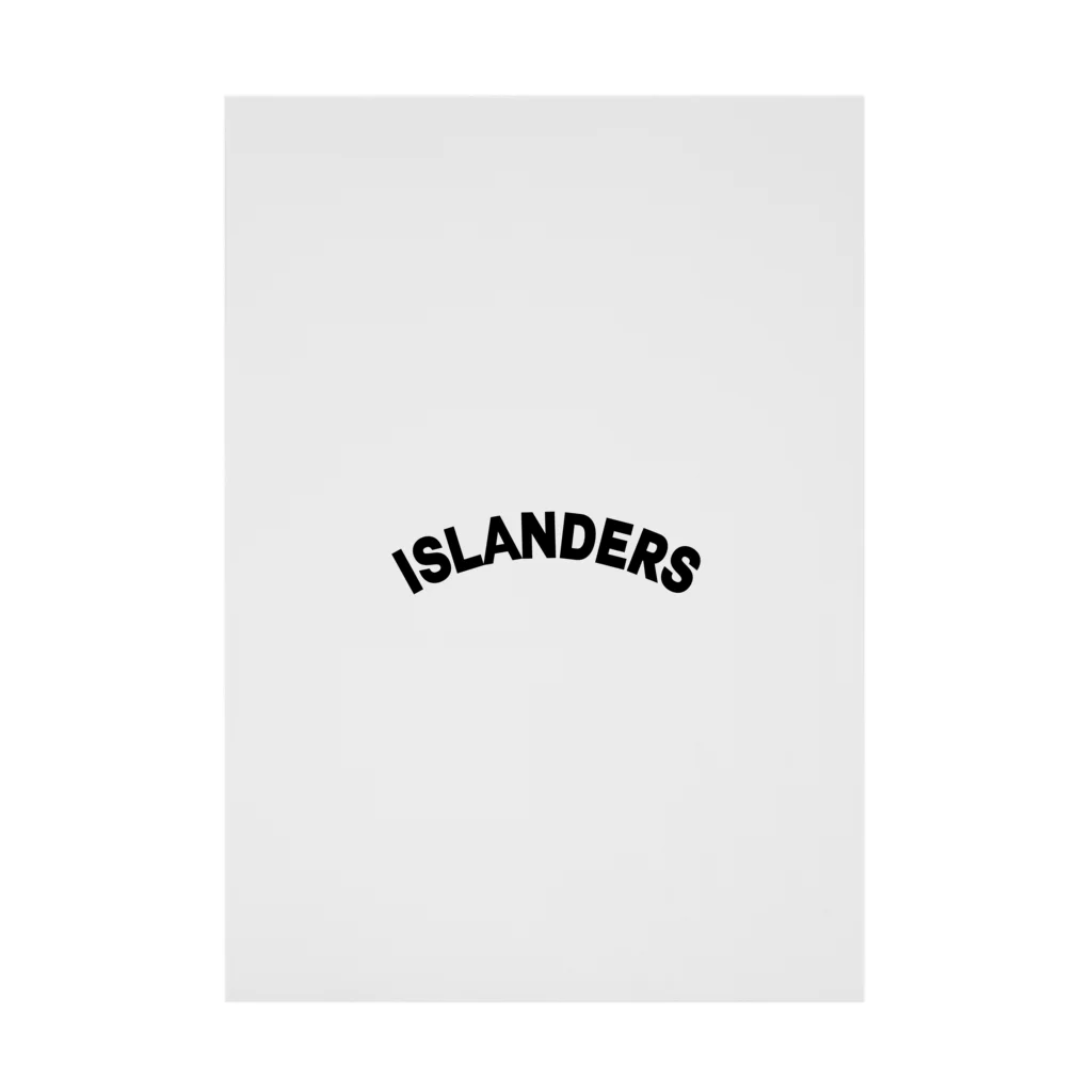 FUNNY JOKESのISLANDERS-アイランダース- 吸着ポスター