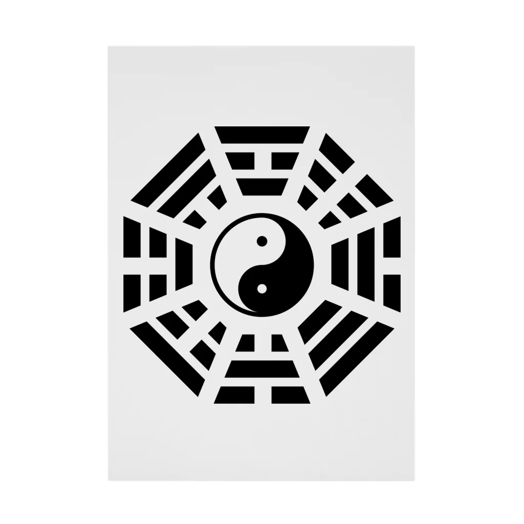中華呪術堂（チャイナマジックホール）の太極八卦 Stickable Poster