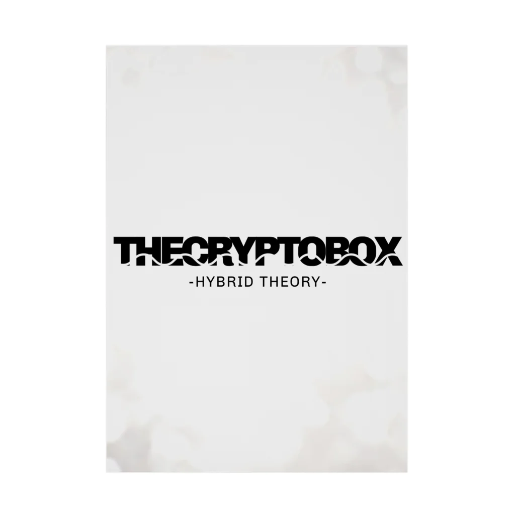 THECRYPTOBOXのポスター 吸着ポスター