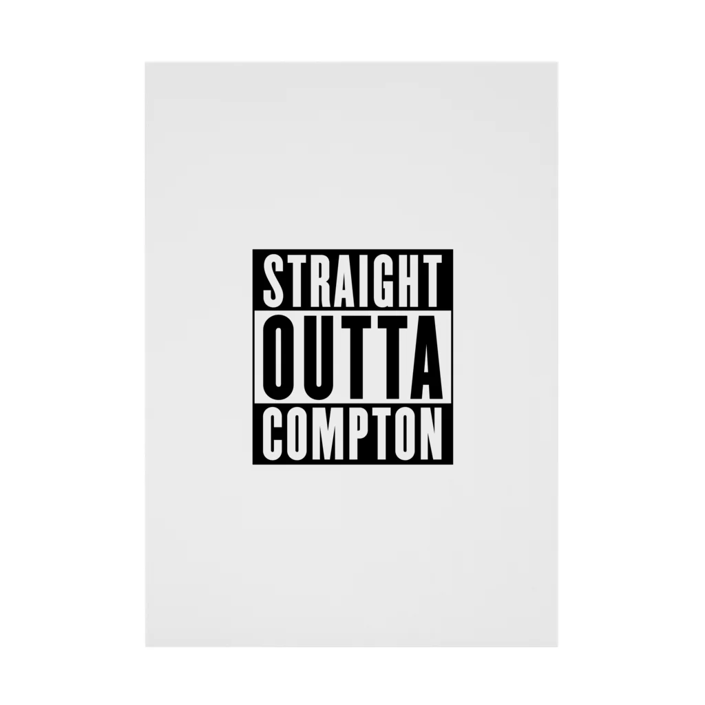 DRIPPEDのSTRAIGHT OUTTA COMPTON- ストレイト・アウタ・コンプトン- 吸着ポスター