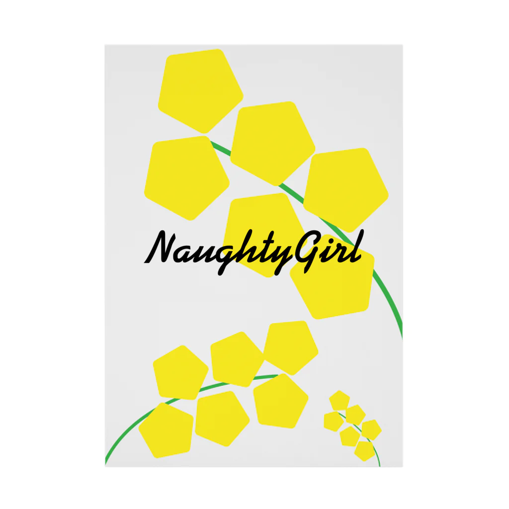 NICE ONEのNaughty Girl Stickable Poster