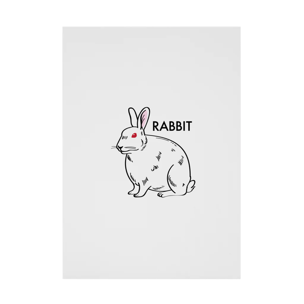 DRIPPEDのRABBIT-うさぎ- Stickable Poster