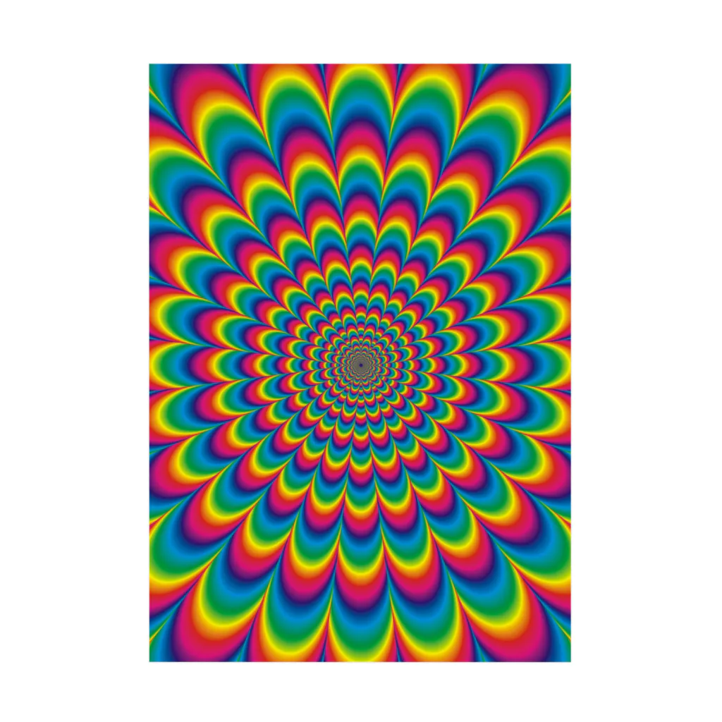 AQ-BECKのpsychedelic-02 Stickable Poster