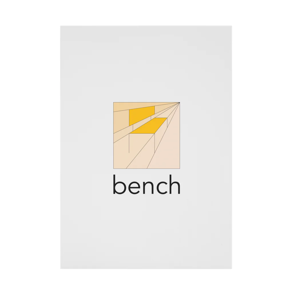 三井　健のbench-t 吸着ポスター