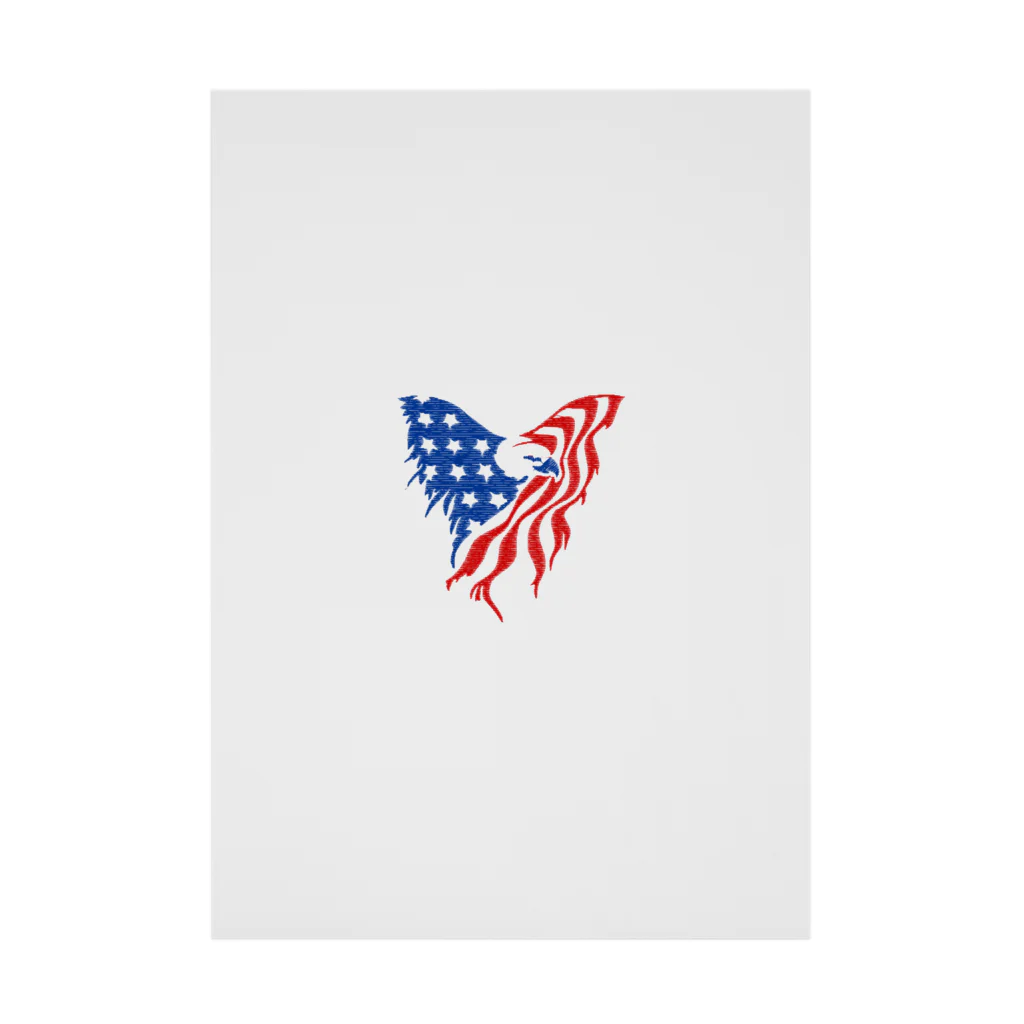 Fred HorstmanのAmerican Bald Eagle Stickable Poster