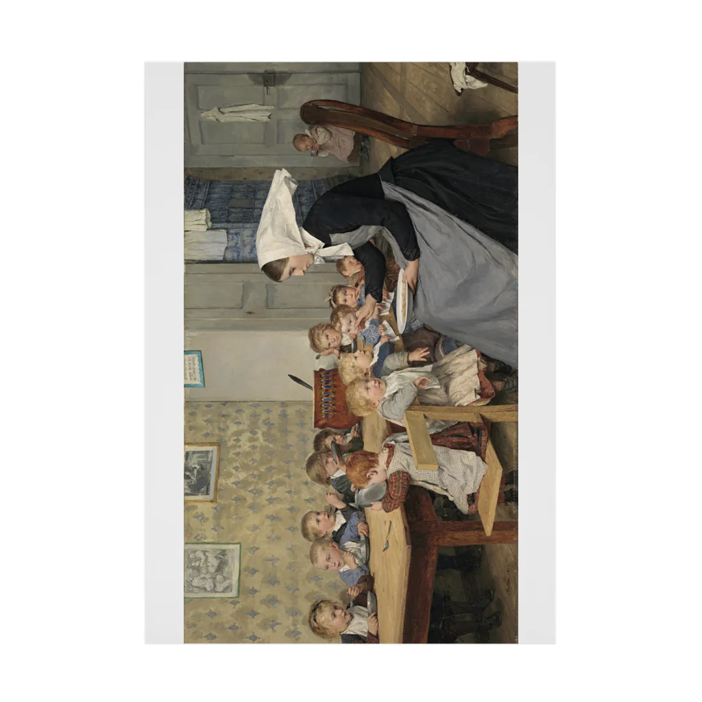 世界の絵画アートグッズのアルベール・アンカー 《保育所 1 》 吸着ポスター