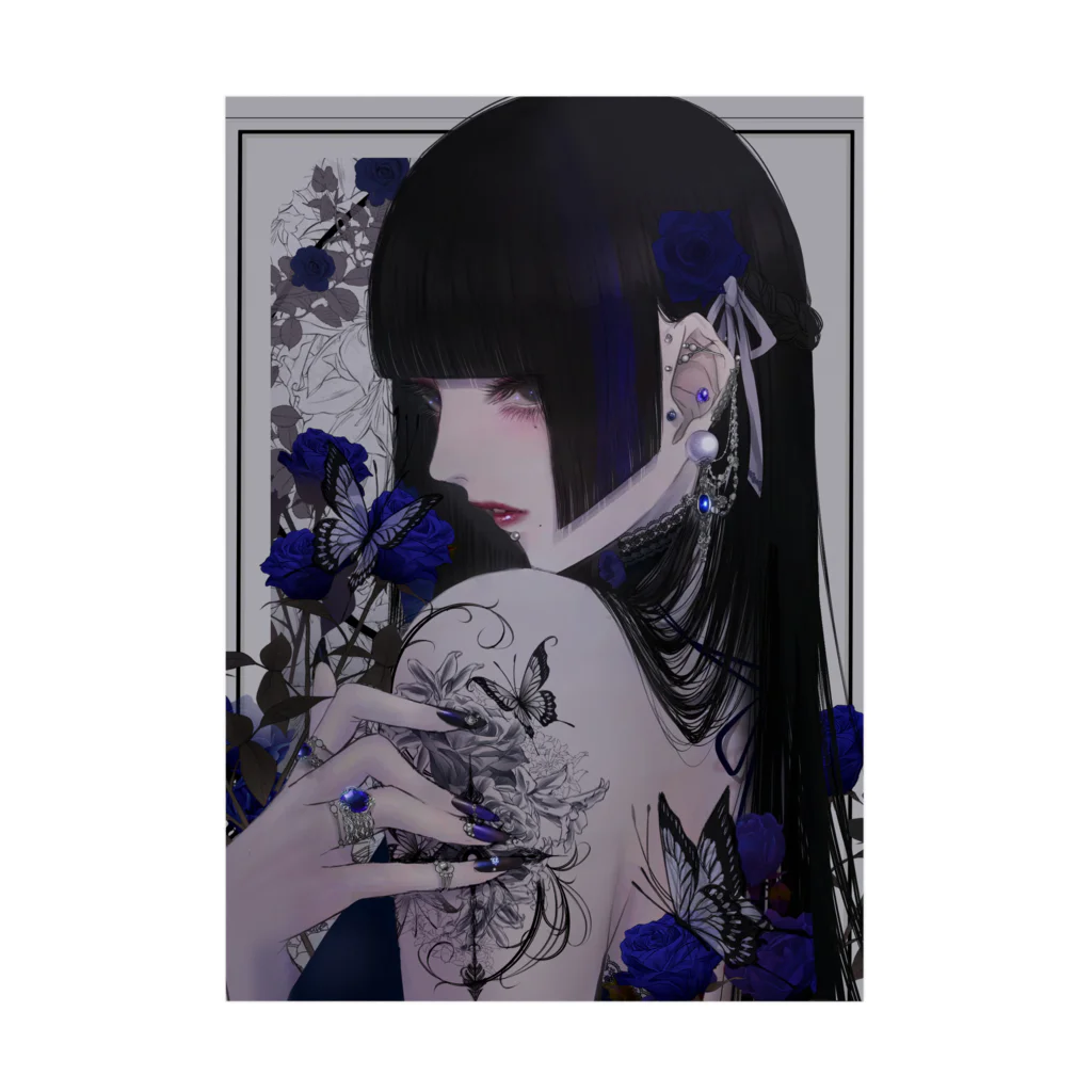 皐月 恵 -Kei Satsuki-の毒の花 吸着ポスター