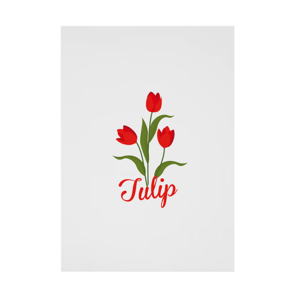 DRIPPEDのTULIP-チューリップ- Stickable Poster