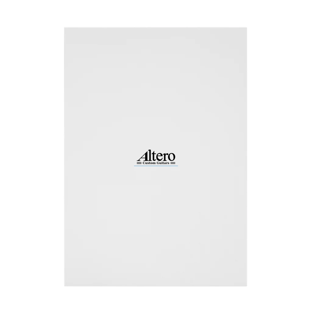 Altero_Custom_GuitarsのAltero Custom Guitars02（淡色向け） 吸着ポスター