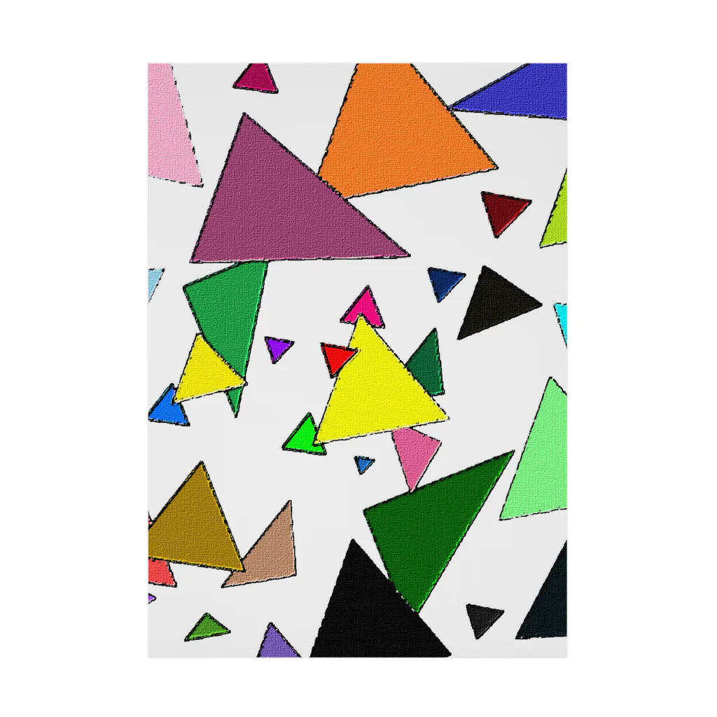 でおきしりぼ子の実験室のTrianglez_T Stickable Poster