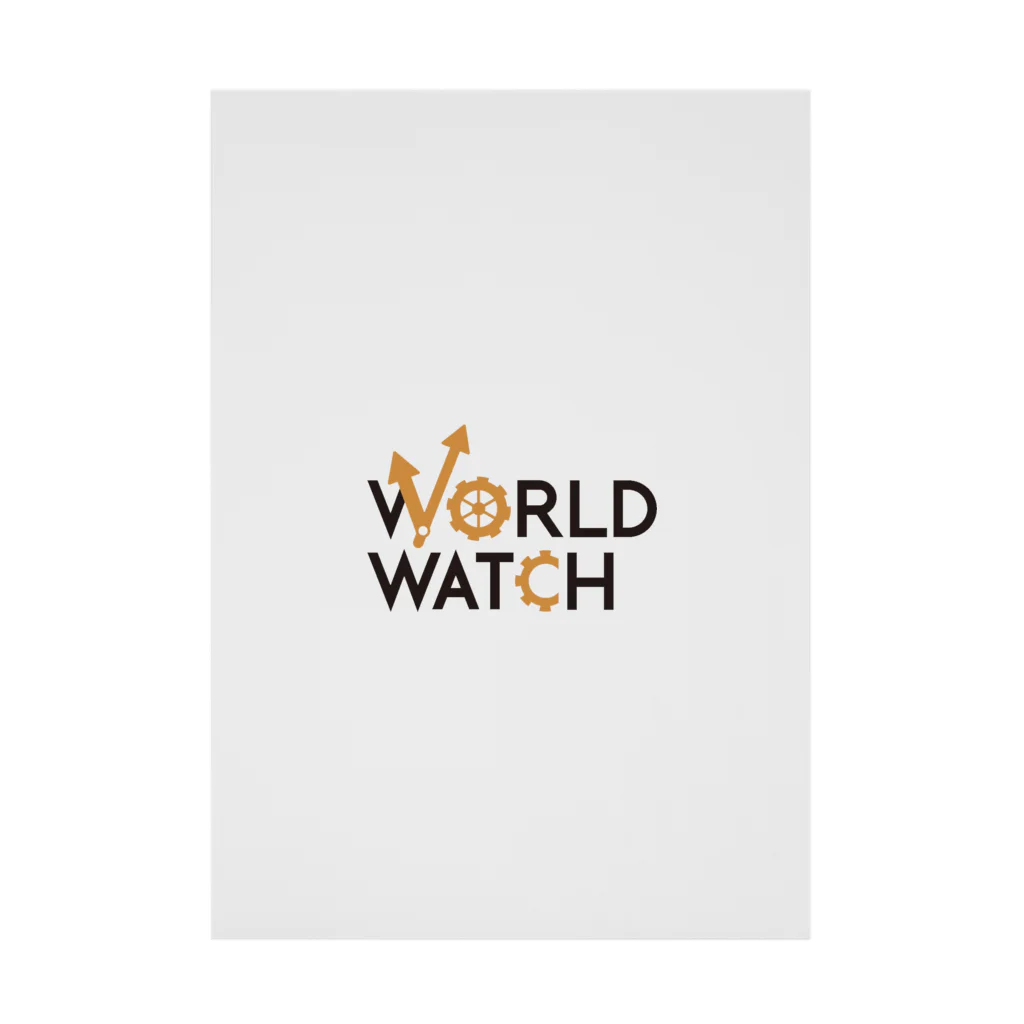 WORLD WATCH OFFICIAL GOODS SHOPのWORLD WATCH Stickable Poster