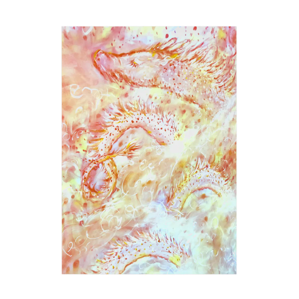 COULEUR PECOE（クルールペコ）のサクラ色の龍 吸着ポスター