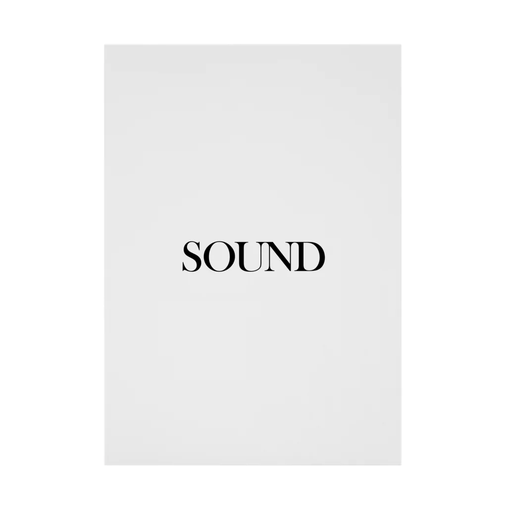 TOKYO LOGOSHOP 東京ロゴショップのSOUND-サウンド- 吸着ポスター