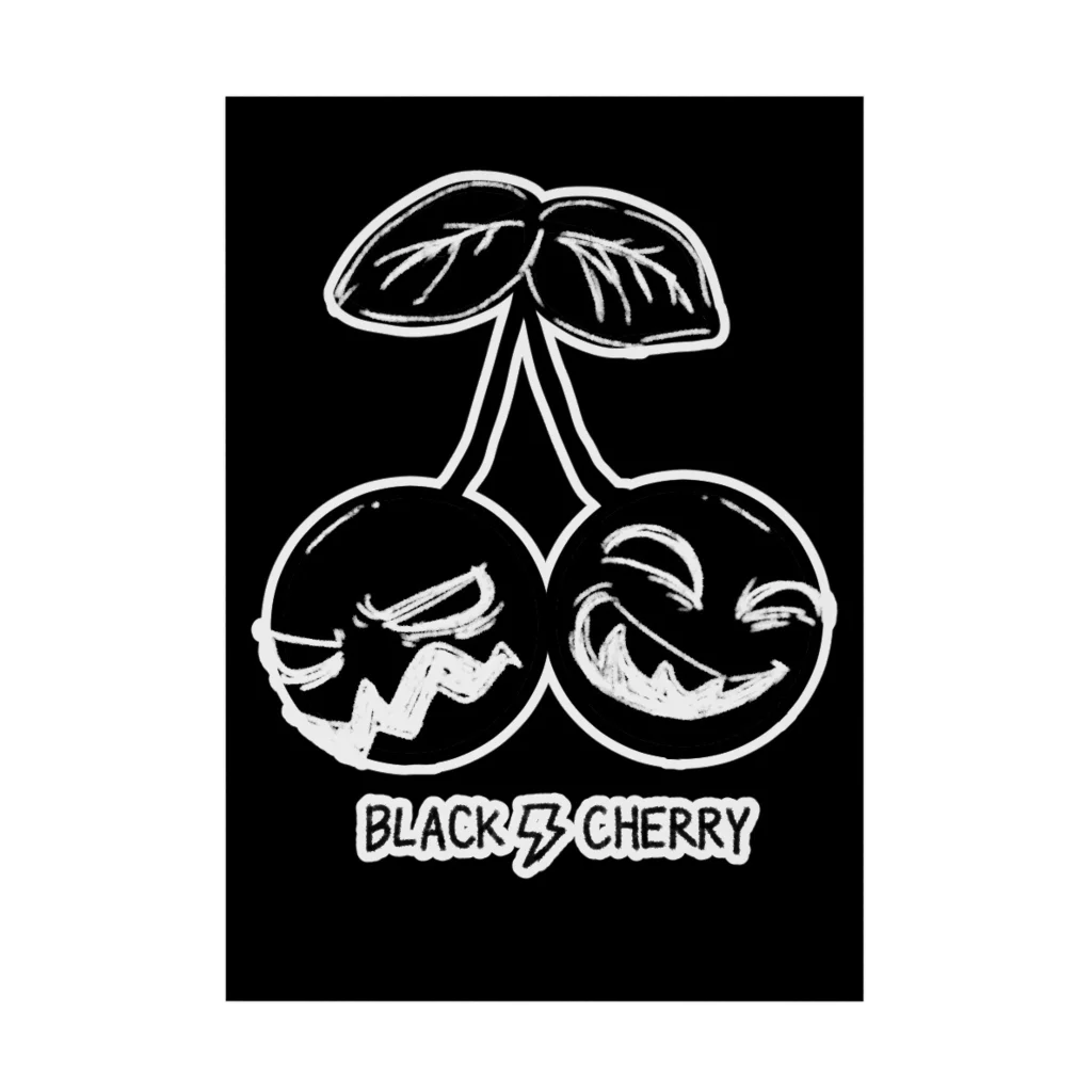 雨空ソーダの雨空ルイのBlack Cherry 吸着ポスター