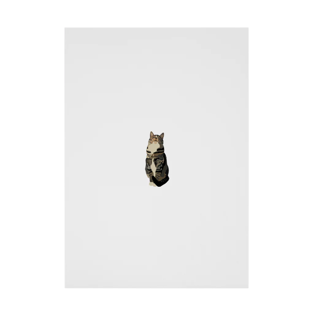 NAGATAIのTabby Cat Stickable Poster