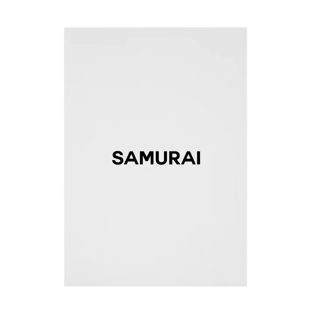 TOKYO LOGOSHOP 東京ロゴショップのSAMURAI-侍- 吸着ポスター