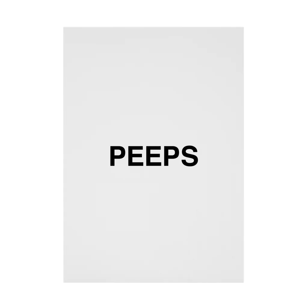 TOKYO LOGOSHOP 東京ロゴショップのPEEPS-ピープス- 吸着ポスター