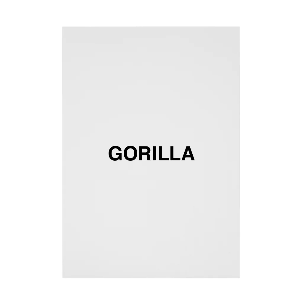 TOKYO LOGOSHOP 東京ロゴショップのGORILLA-ゴリラ- 吸着ポスター