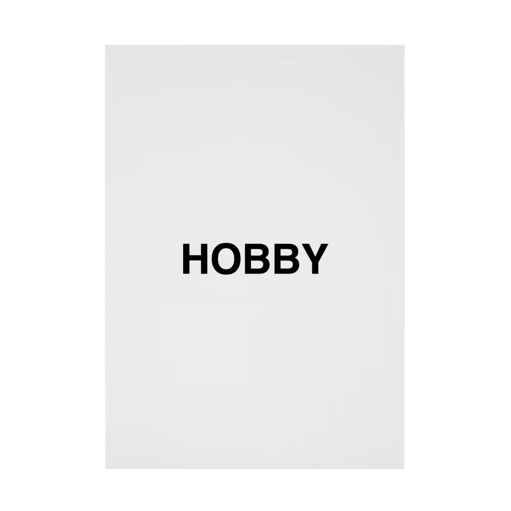 TOKYO LOGOSHOP 東京ロゴショップのHOBBY-ホビー- Stickable Poster