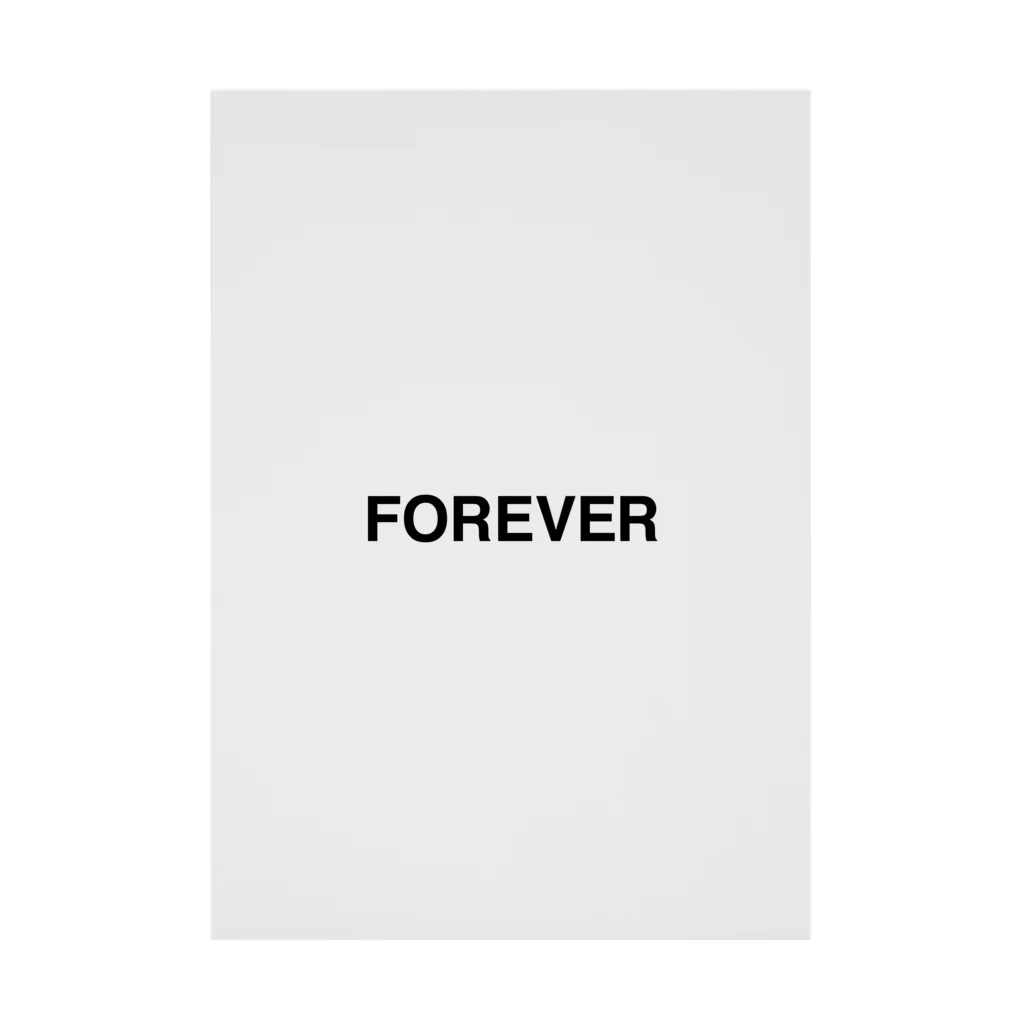 TOKYO LOGOSHOP 東京ロゴショップのFOREVER-フォーエバー- Stickable Poster