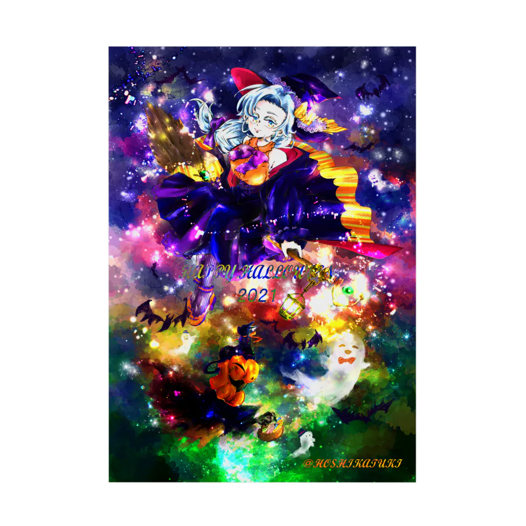 星架月のHALLOWEEN2021 Stickable Poster