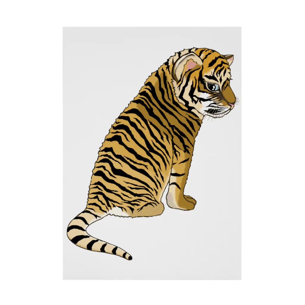 LalaHangeulの虎の子 吸着ポスター