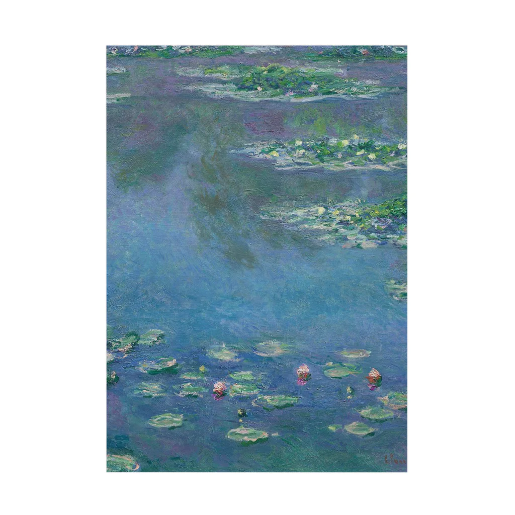 artgalleryのWater Lilies Stickable Poster