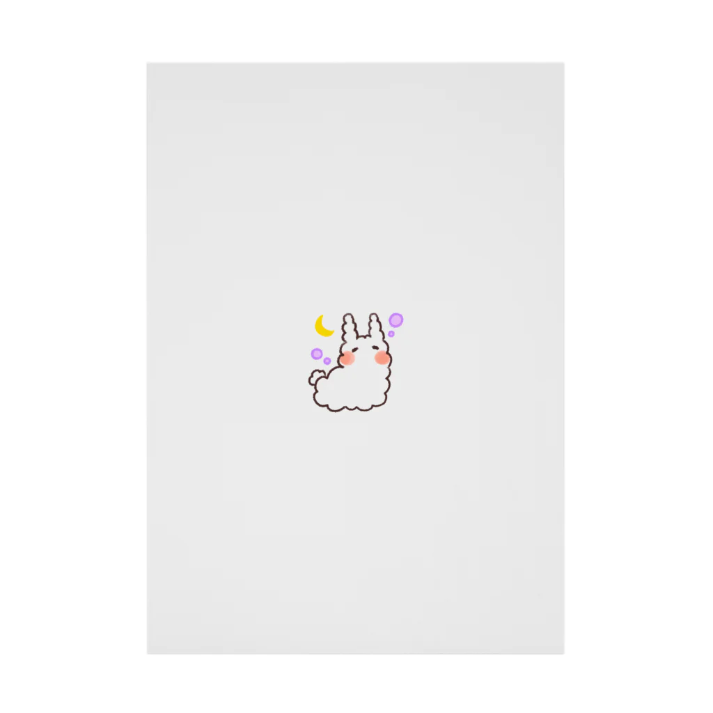 K.momokoのうさぎのうみうし(ウトウトver.) Stickable Poster