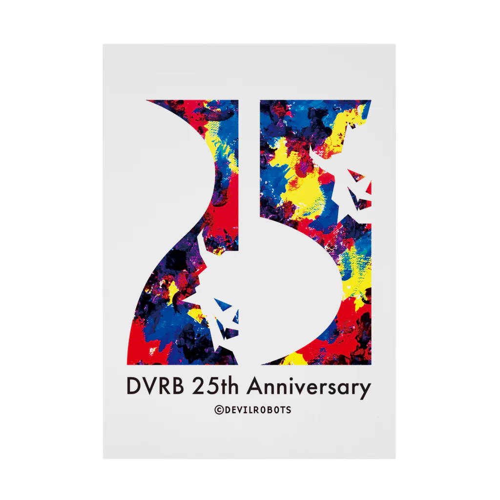 DEVILROBOTSのDVRB 25th Anniv. 吸着ポスター