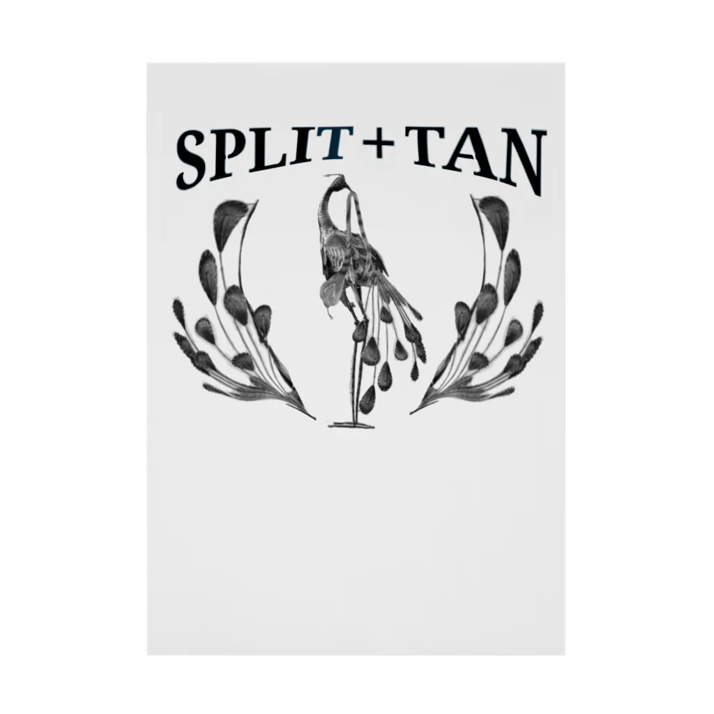 SPLIT+TANの【 SPLIT+TAN 】デジタルデザイン＆ロゴ 吸着ポスター