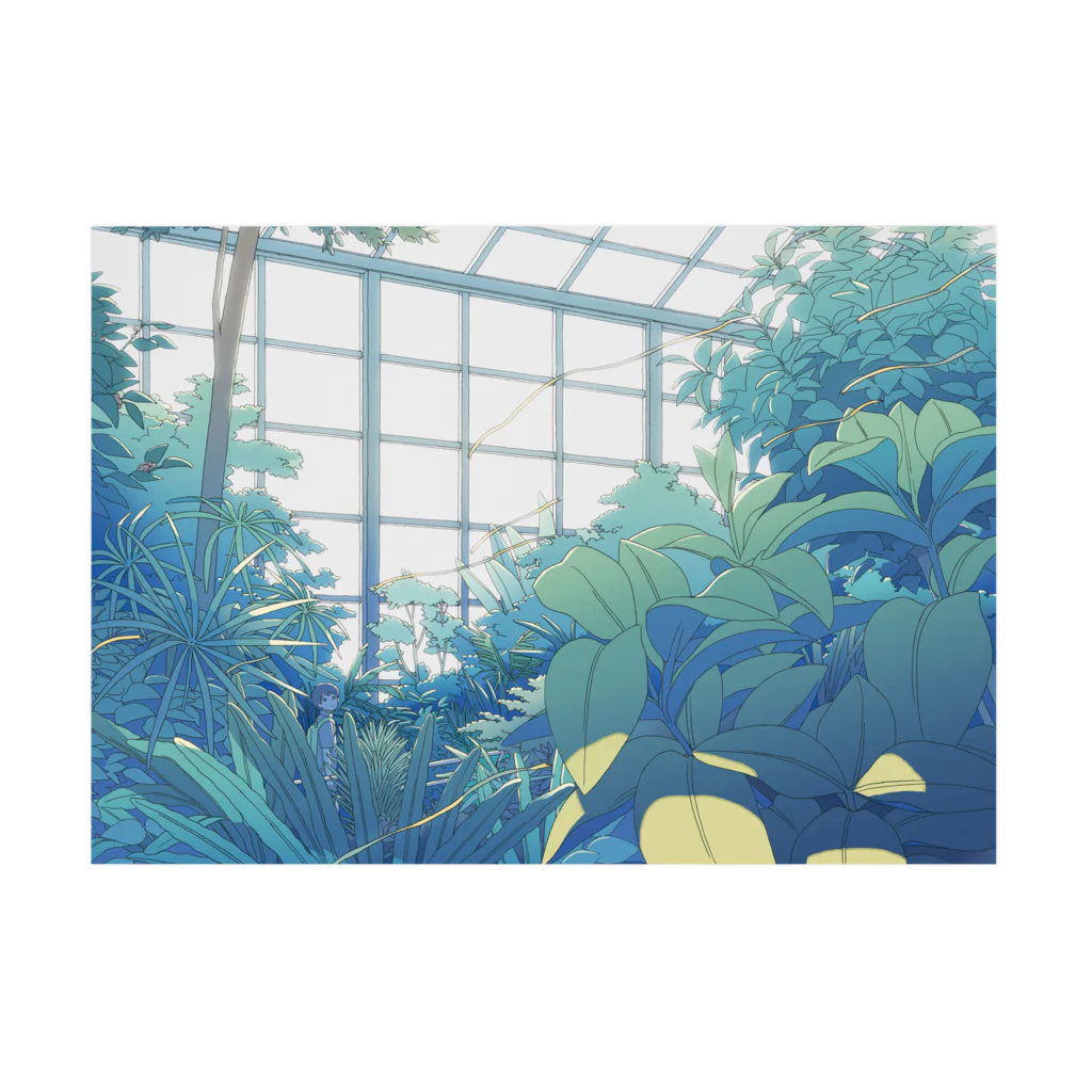 植田たてりの植物園 Stickable Poster :horizontal position